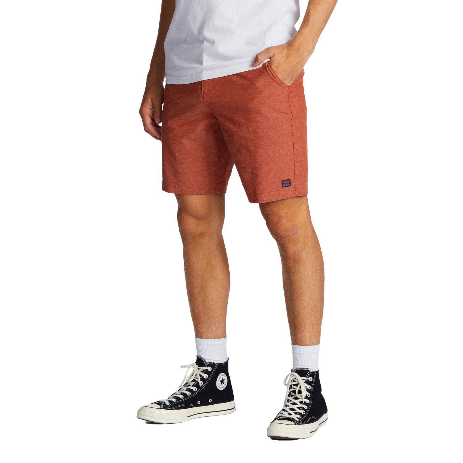 Billabong Erkek Şort Crossfire Mid Kırmızı