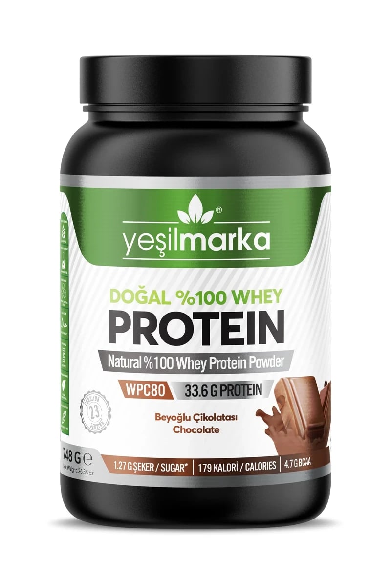 Doğal Whey Protein Tozu - Beyoğlu Çikolatası 748 gr