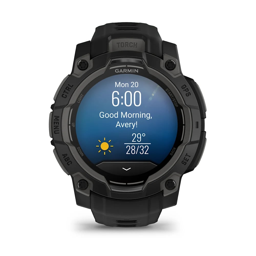 Garmin Instinct 3 – 45 mm, AMOLED - Siyah