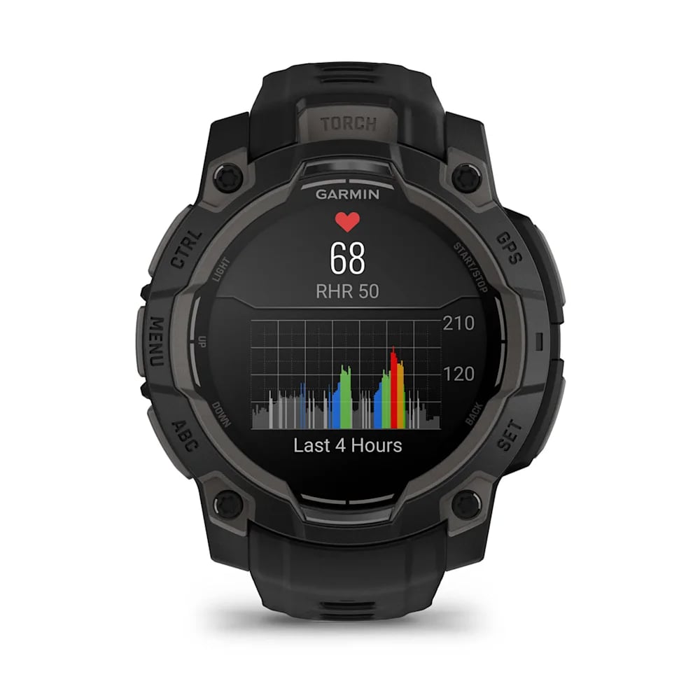 Garmin Instinct 3 – 45 mm, AMOLED - Siyah