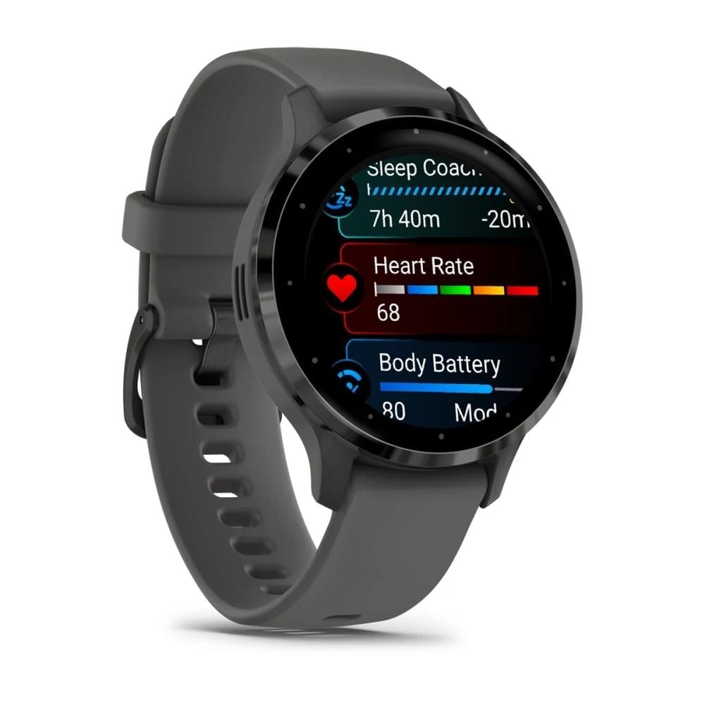 Garmin Venu 3S - Slate | Gri Kayışlı
