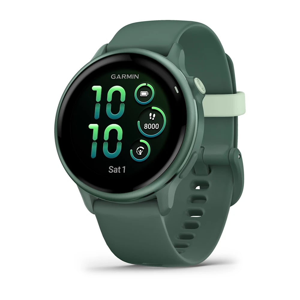Garmin vivoactive 6 - Metalik Jasper Yeşili