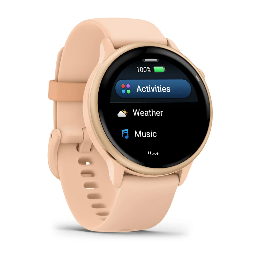 Garmin vivoactive 6 - Metalik Pembe