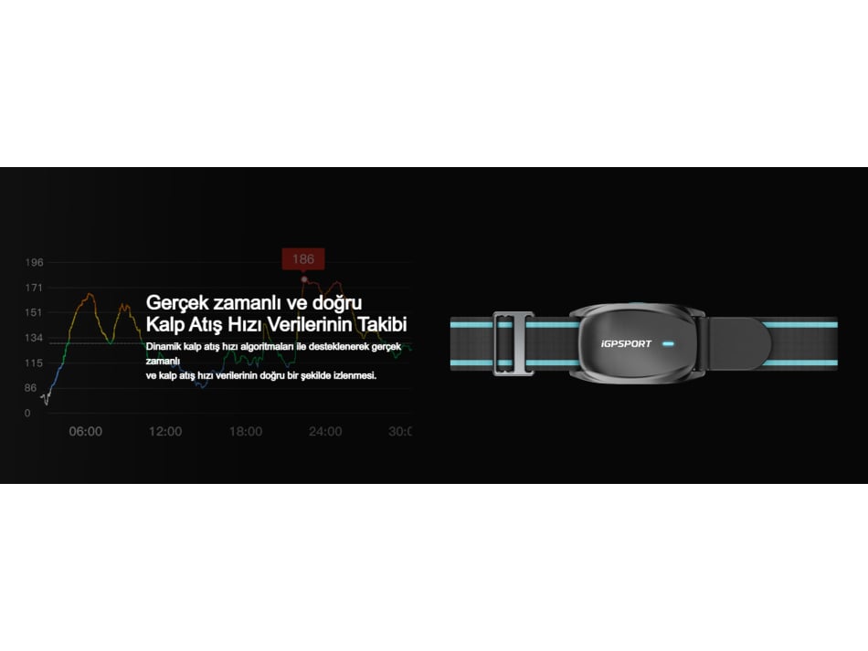 Igpsport Kalp Sensörü Hr70 Kol Bandi