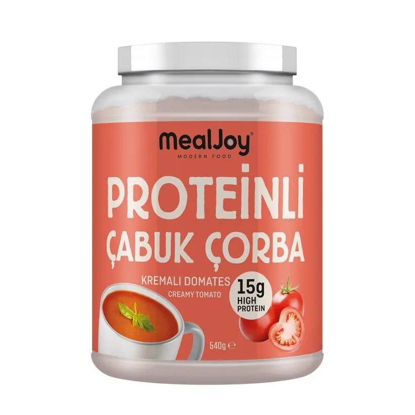 Mealjoy Proteinli Çabuk Çorba 540g Kremalı Domates
