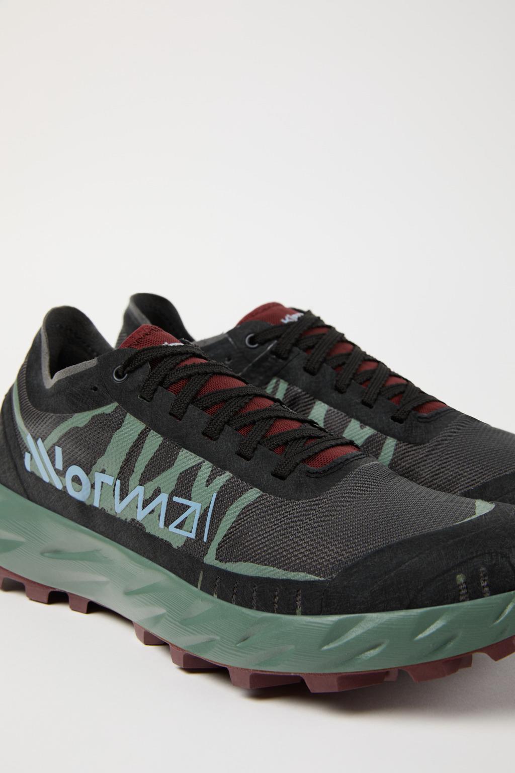 NNormal Kjerag Brut Kırmızı/Yeşil Patika Koşu Ayakkabısı