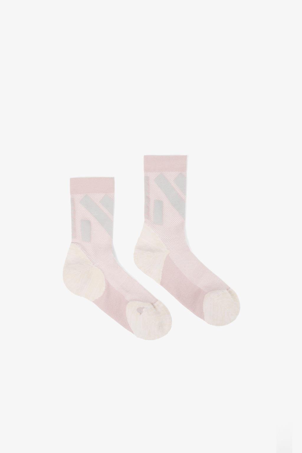 NNormal Race Sock Kısa Kesim Toz Pembe Koşu Çorabı