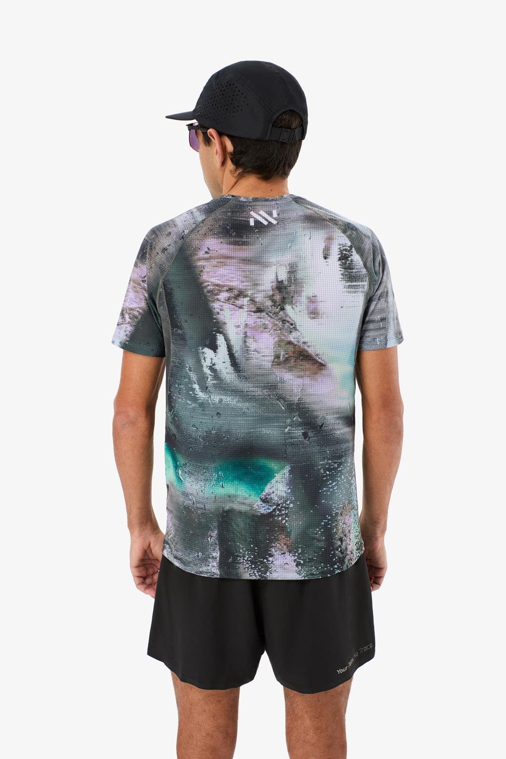 NNormal Race T-Shirt Nature AI Print Erkek Koşu Tişörtü