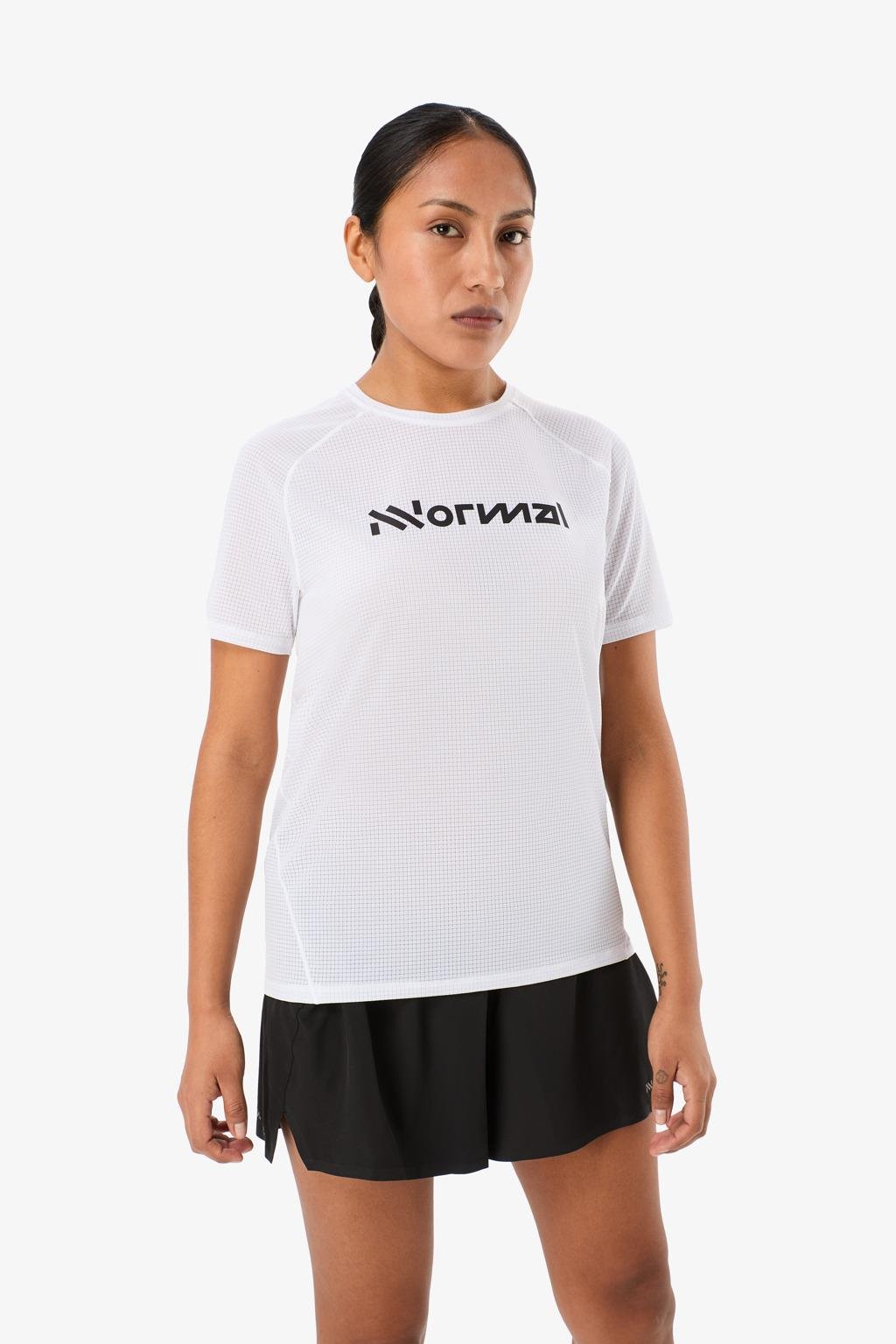 NNormal Race T-Shirt NN W Beyaz Kadın Koşu Tişörtü