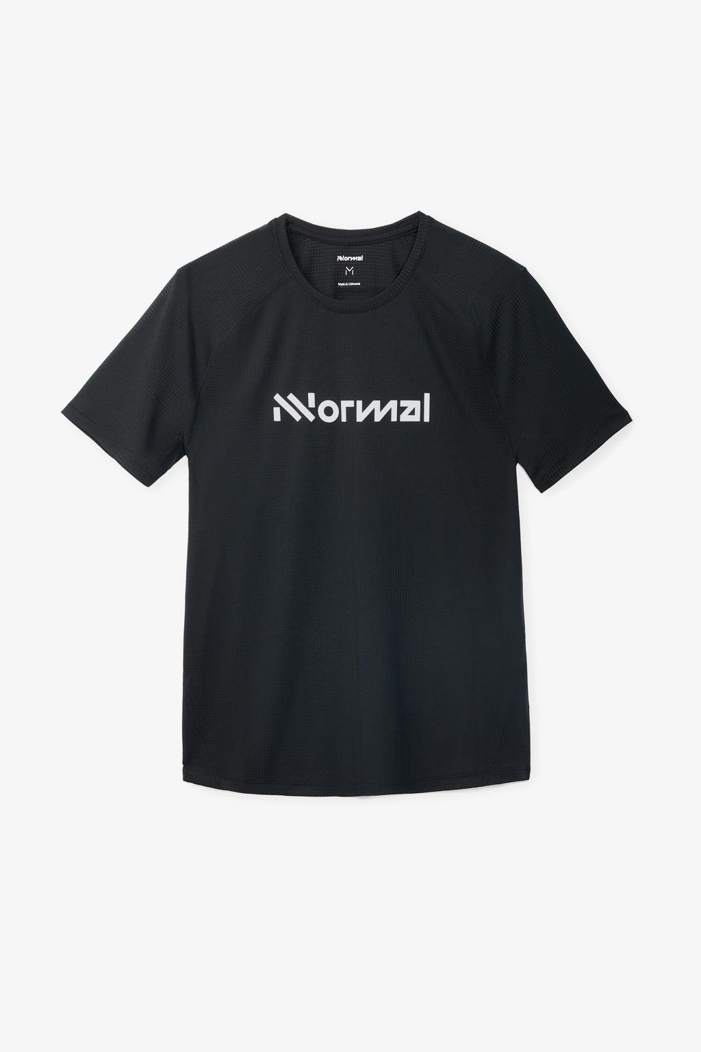 NNormal Race T-Shirt NN W Siyah Kadın Koşu Tişörtü