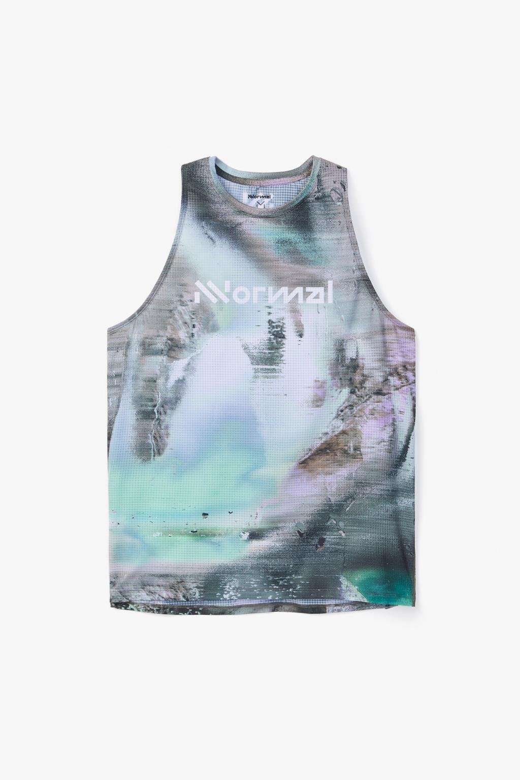 NNormal Race Tank W Nature AI Print Kadın Koşu Atleti