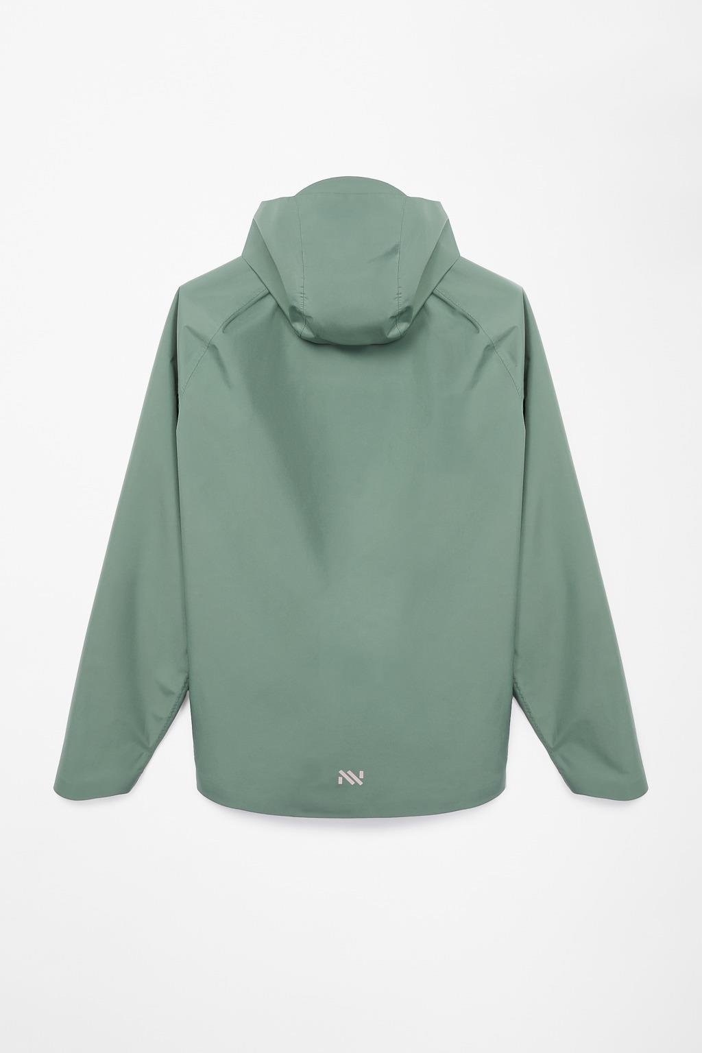 NNormal Trail Rain Yeşil Erkek Koşu Ceketi