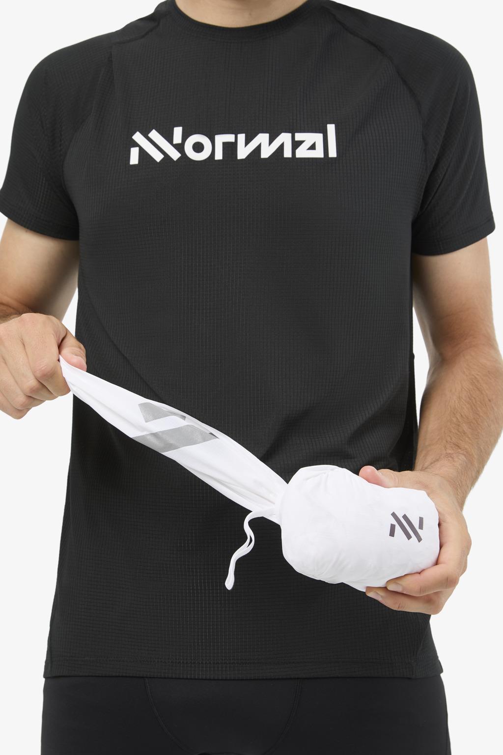 NNormal Trail Wind Beyaz Erkek Koşu Ceketi