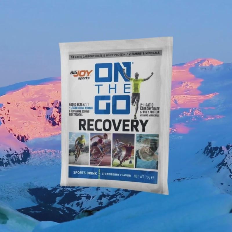 On The Go Recovery Toparlanma Tozu Çilek Aromalı Kutu (20 Adet)