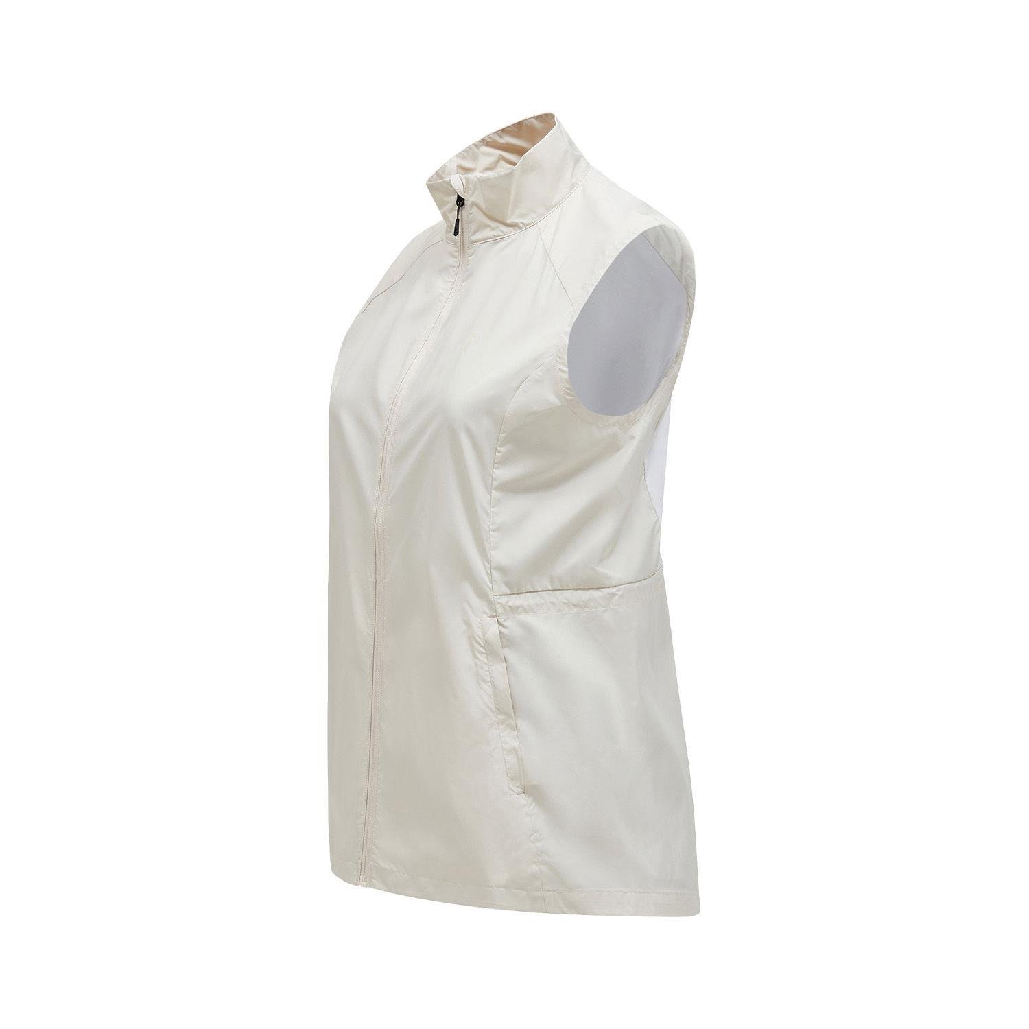 Peak Performance Kadın Yelek W Wind Vest Sand Fog/Offwhite