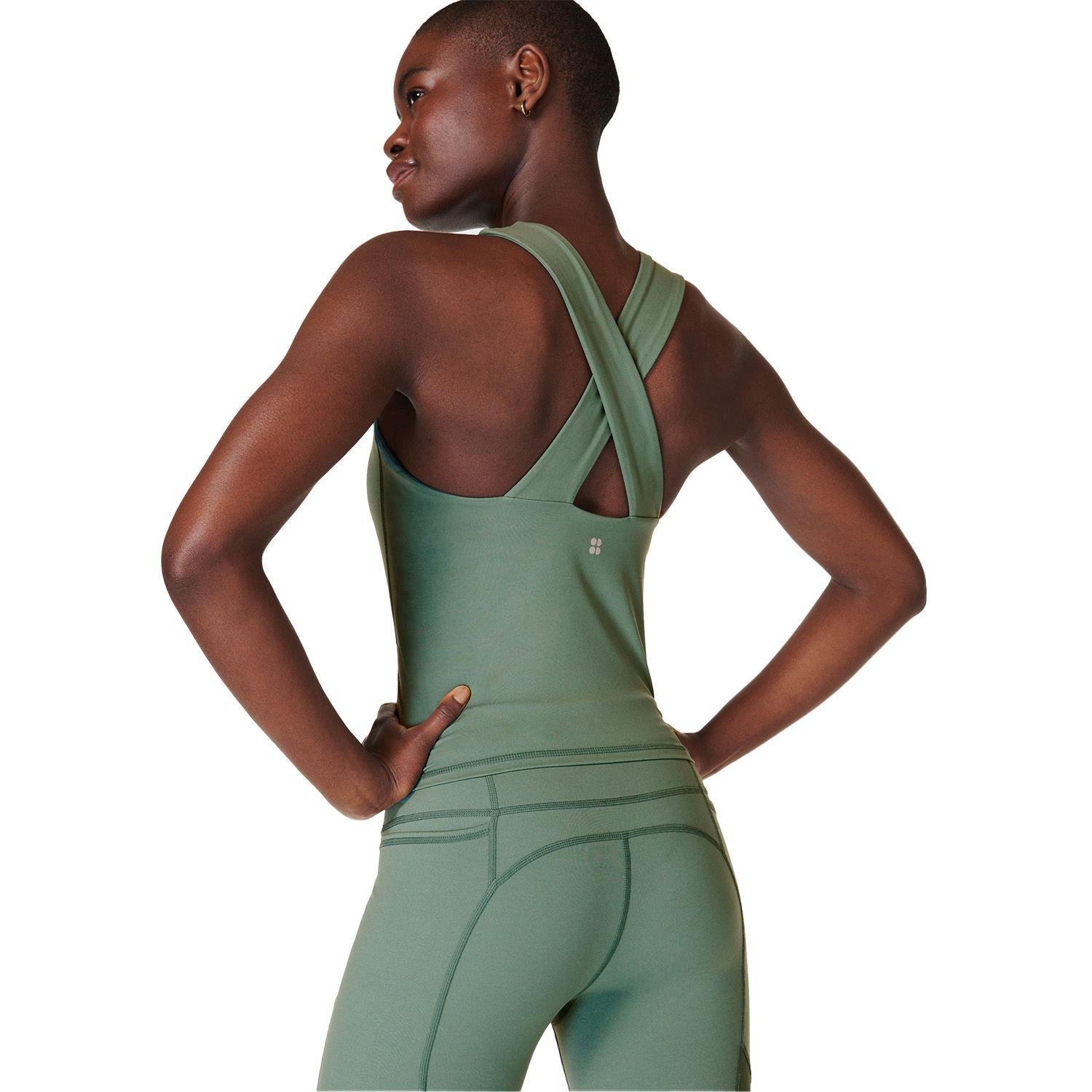POWER ILLUSION WORKOUT BRA TAN