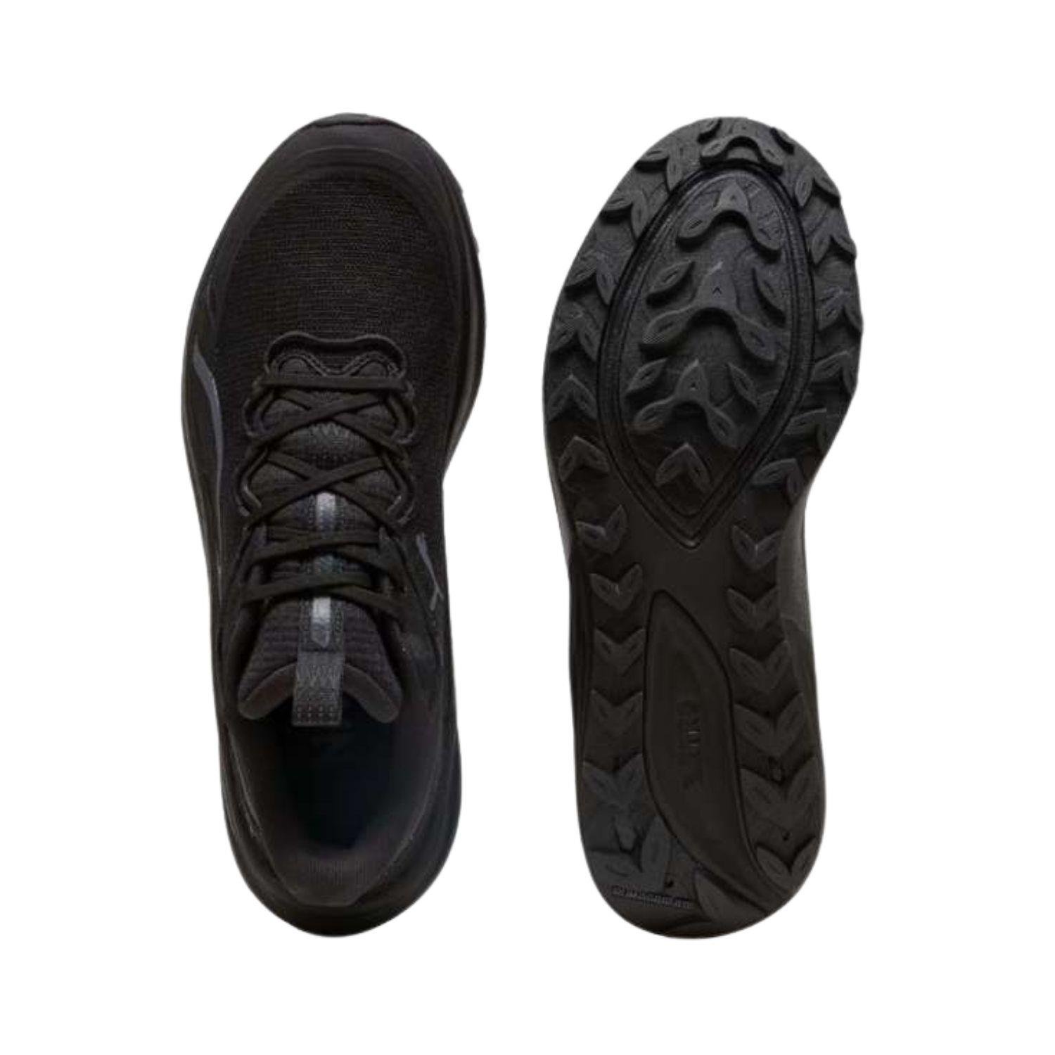 Puma Electrify Nitro 4 Trail Erkek Siyah Yol Koşusu Ayakkabısı