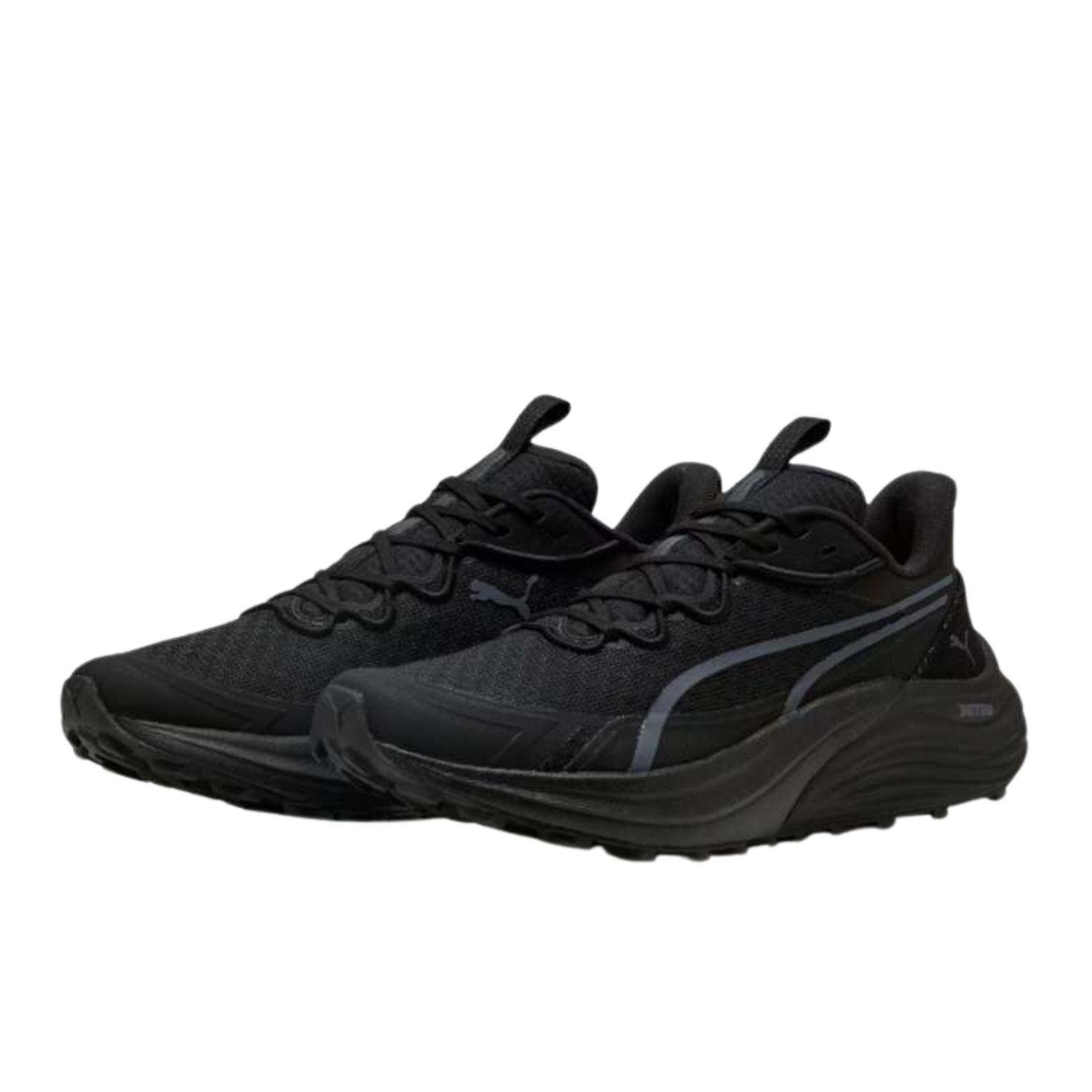Puma Electrify Nitro 4 Trail Erkek Siyah Yol Koşusu Ayakkabısı