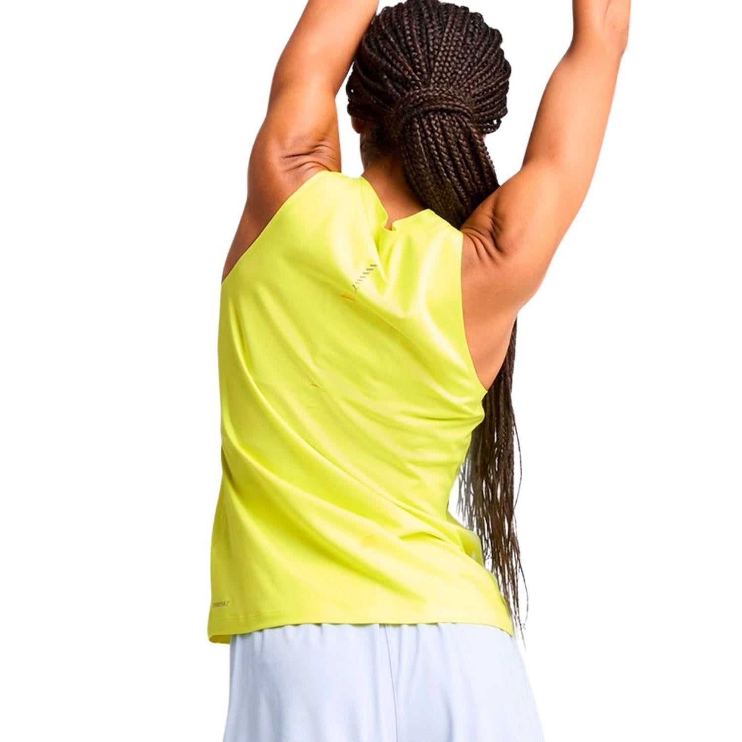 Puma Everyday Cloudspun Tank Kadın Sarı Koşu Tank Top