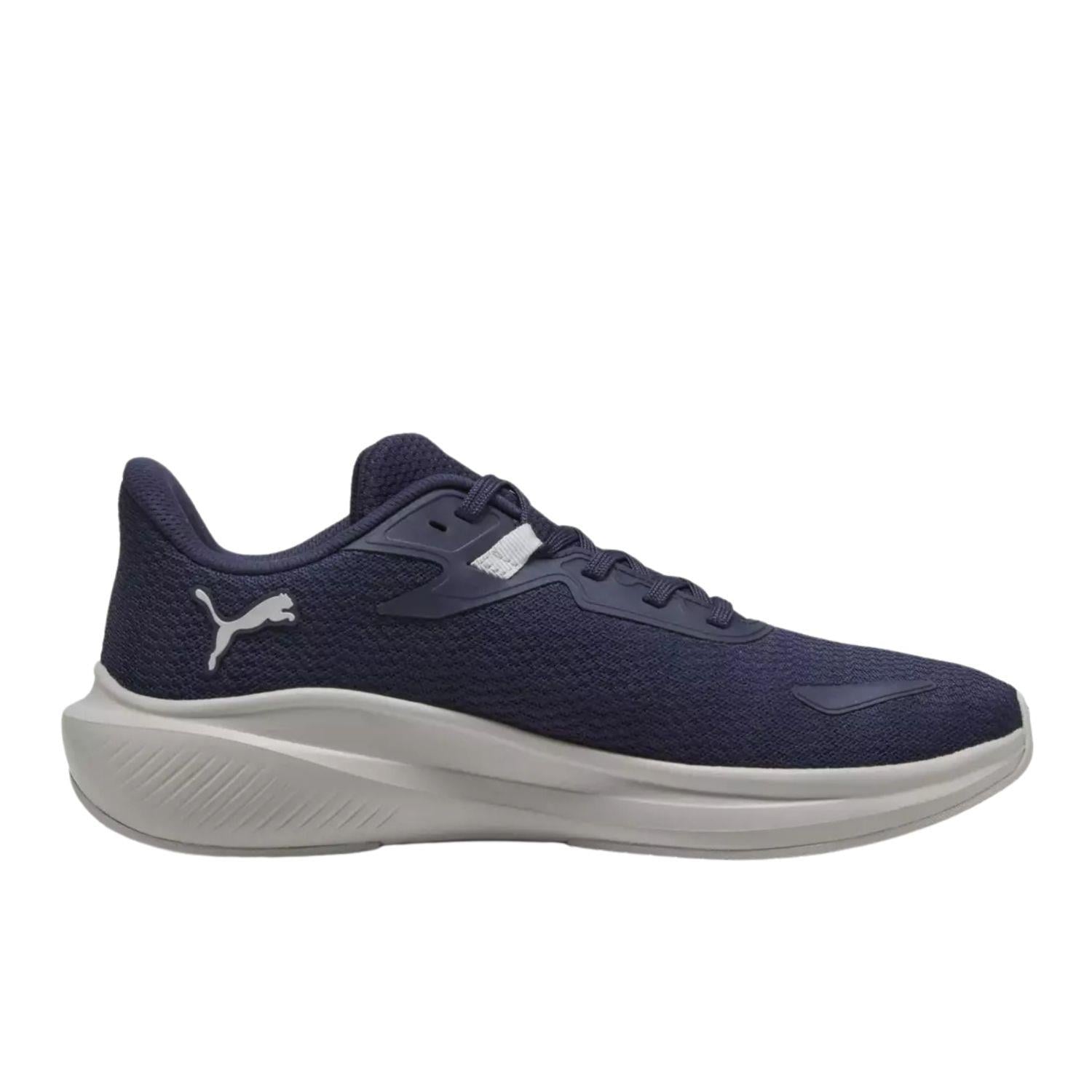 Puma Skyrocket Lite Elevate Erkek Gri Yol Koşusu Ayakkabısı