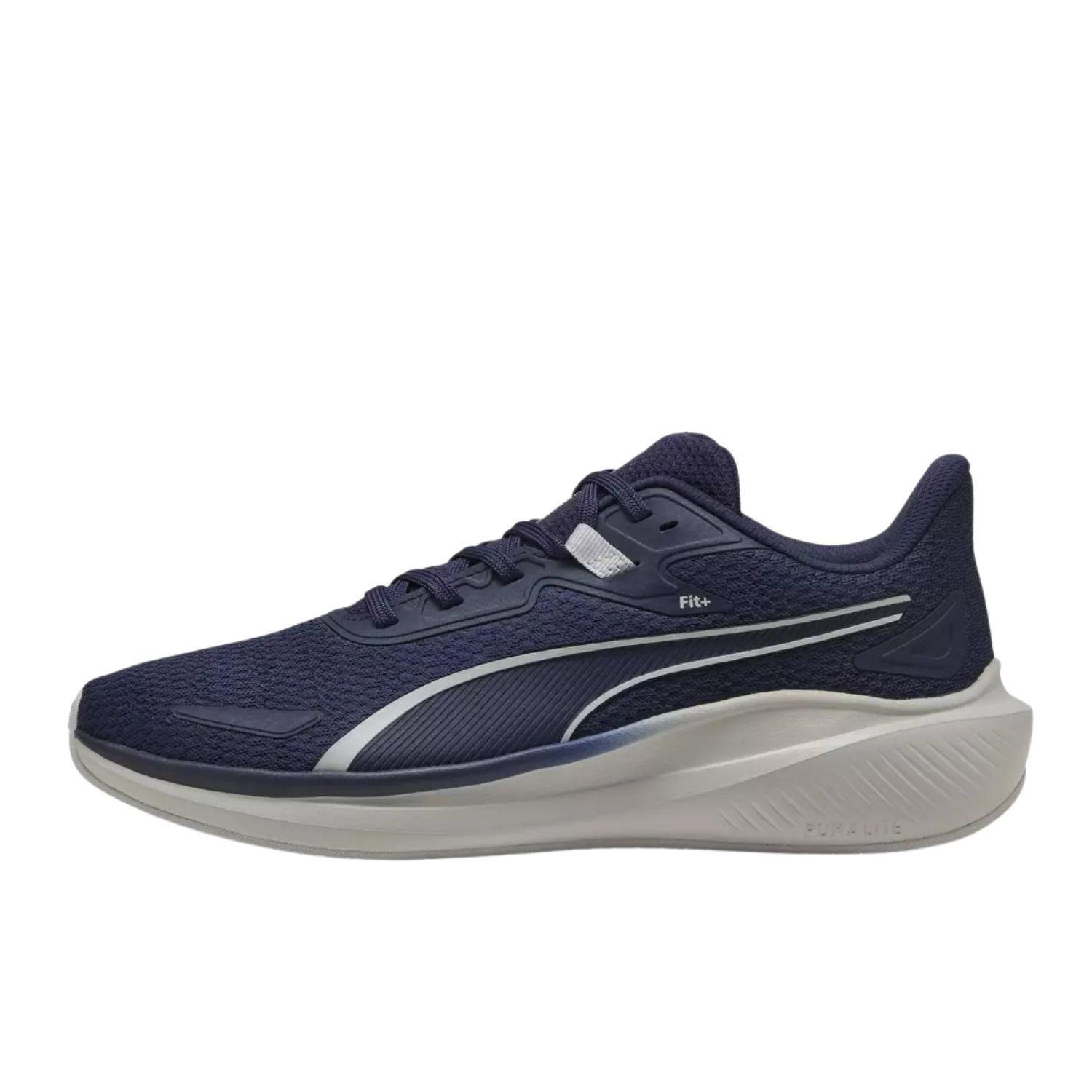 Puma Skyrocket Lite Elevate Erkek Gri Yol Koşusu Ayakkabısı