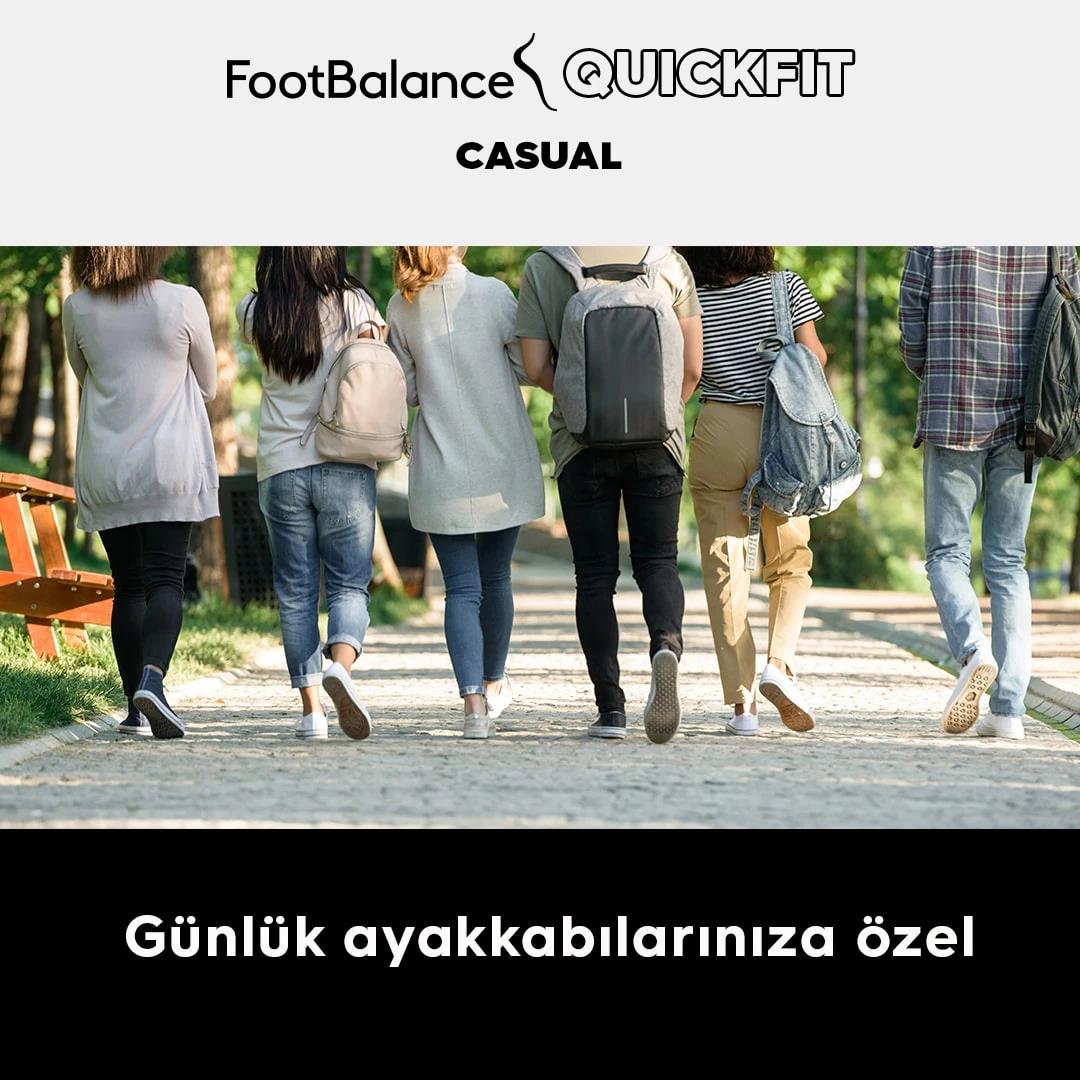 QUICKFIT CASUAL - ortopedik tabanlık