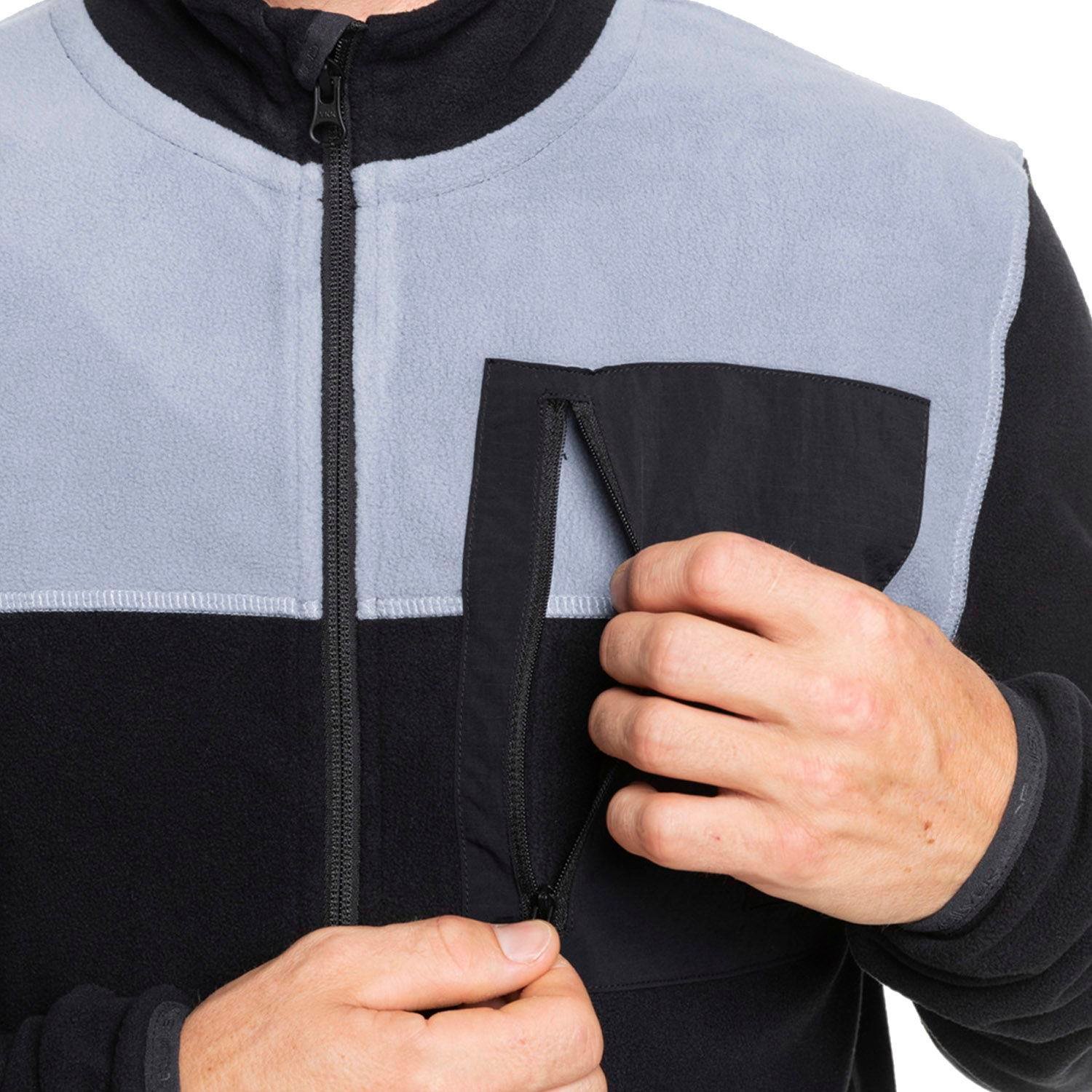 Quiksilver Erkek Polar Ceket Aker Siyah
