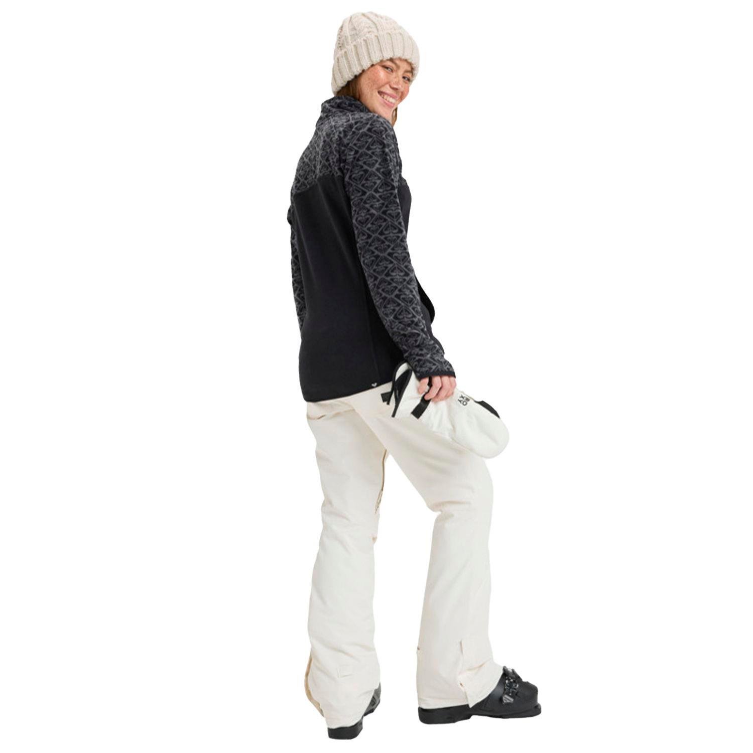 Roxy Kadın Polar Sayna Half Zip Siyah