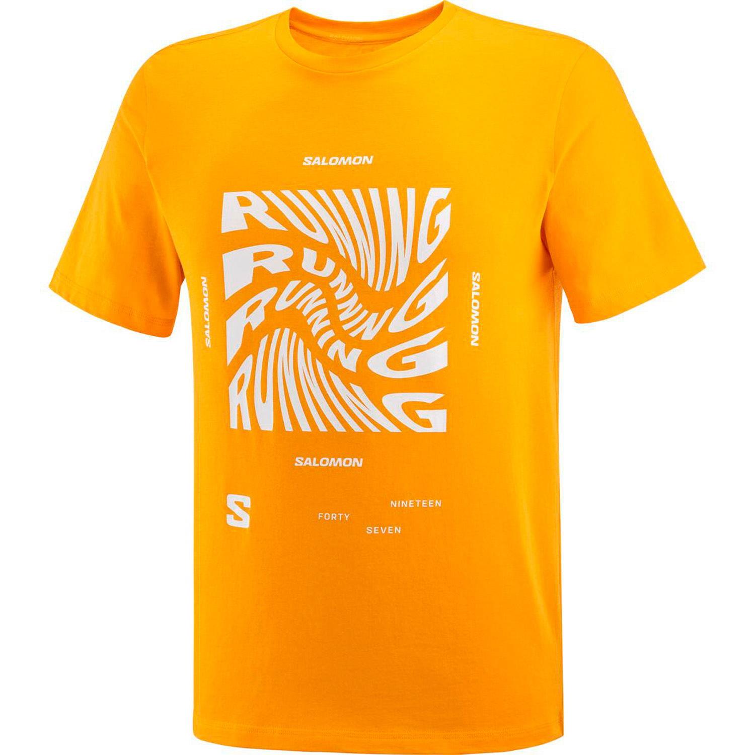 RUNNING GRAPHIC SS TEE M
