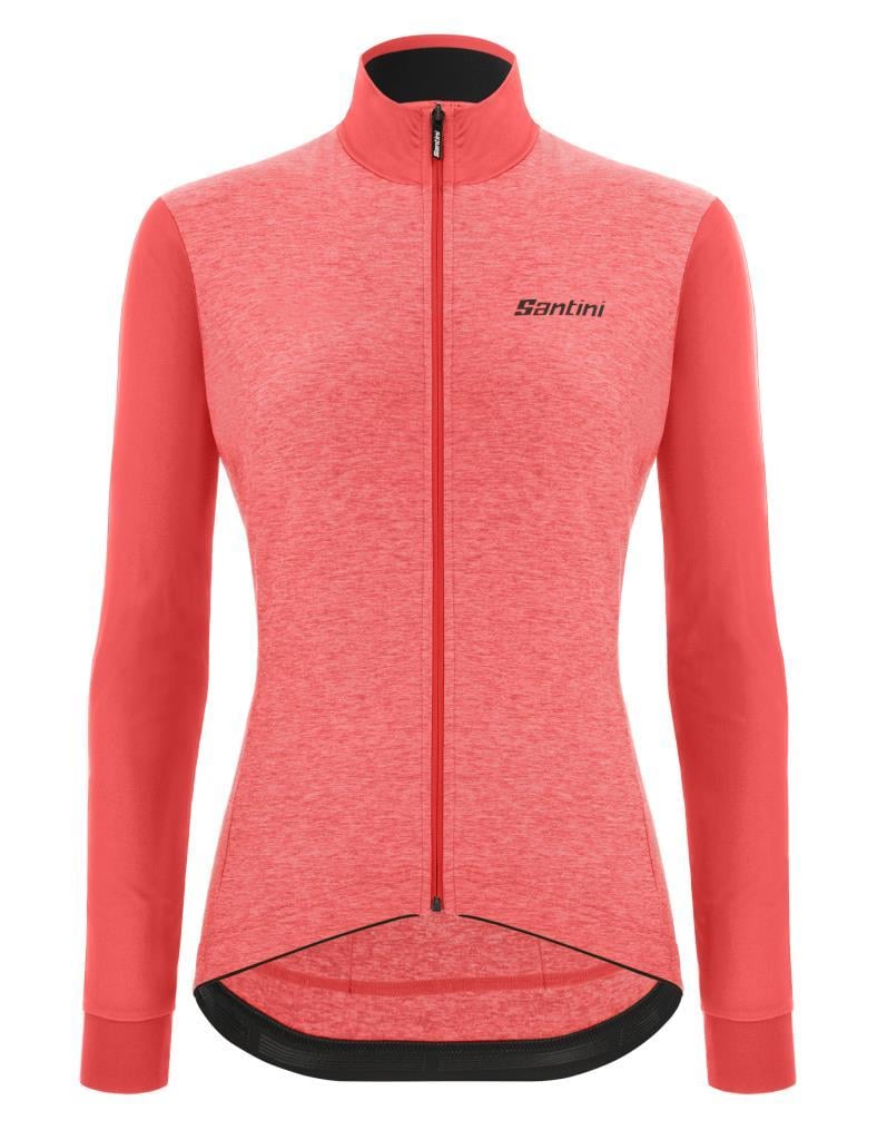 Santini Colore Puro Kışlık Termal Kadın Bisiklet Forması 2W216175RCOLORPUR0