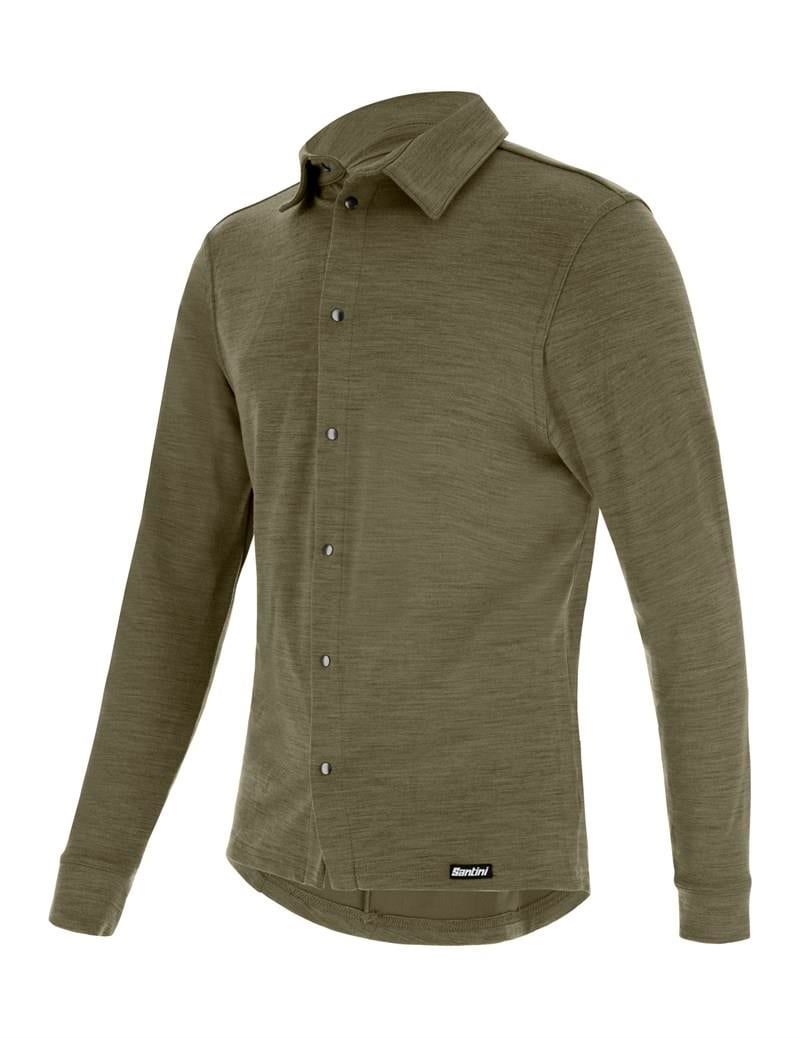 Santini Gravel Yün Gömlek