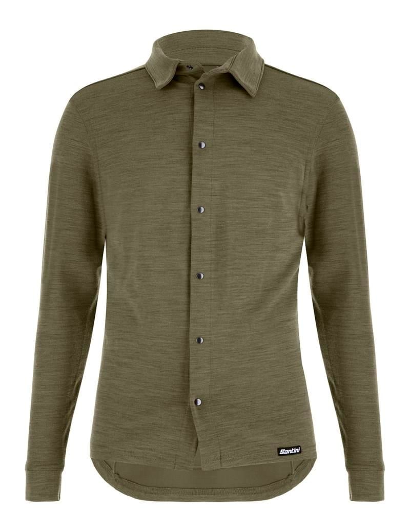 Santini Gravel Yün Gömlek