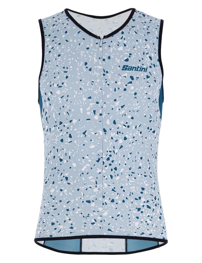 Santini Sleek Tri Top Sleveless Triathlon Atlet 1T6300SLEEKPIET