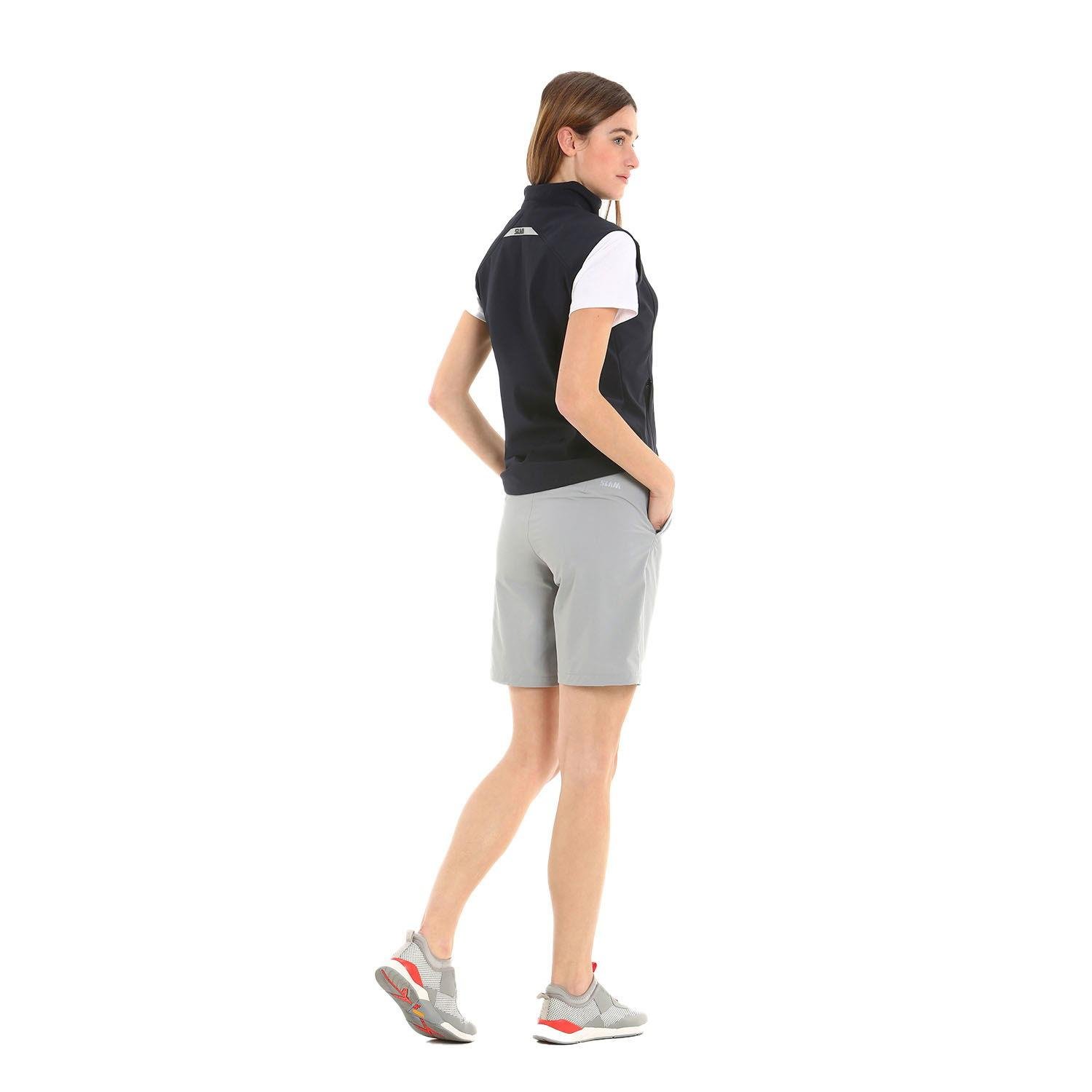 Slam Act Ws Softshell Vest Kadın Mavi Yelek