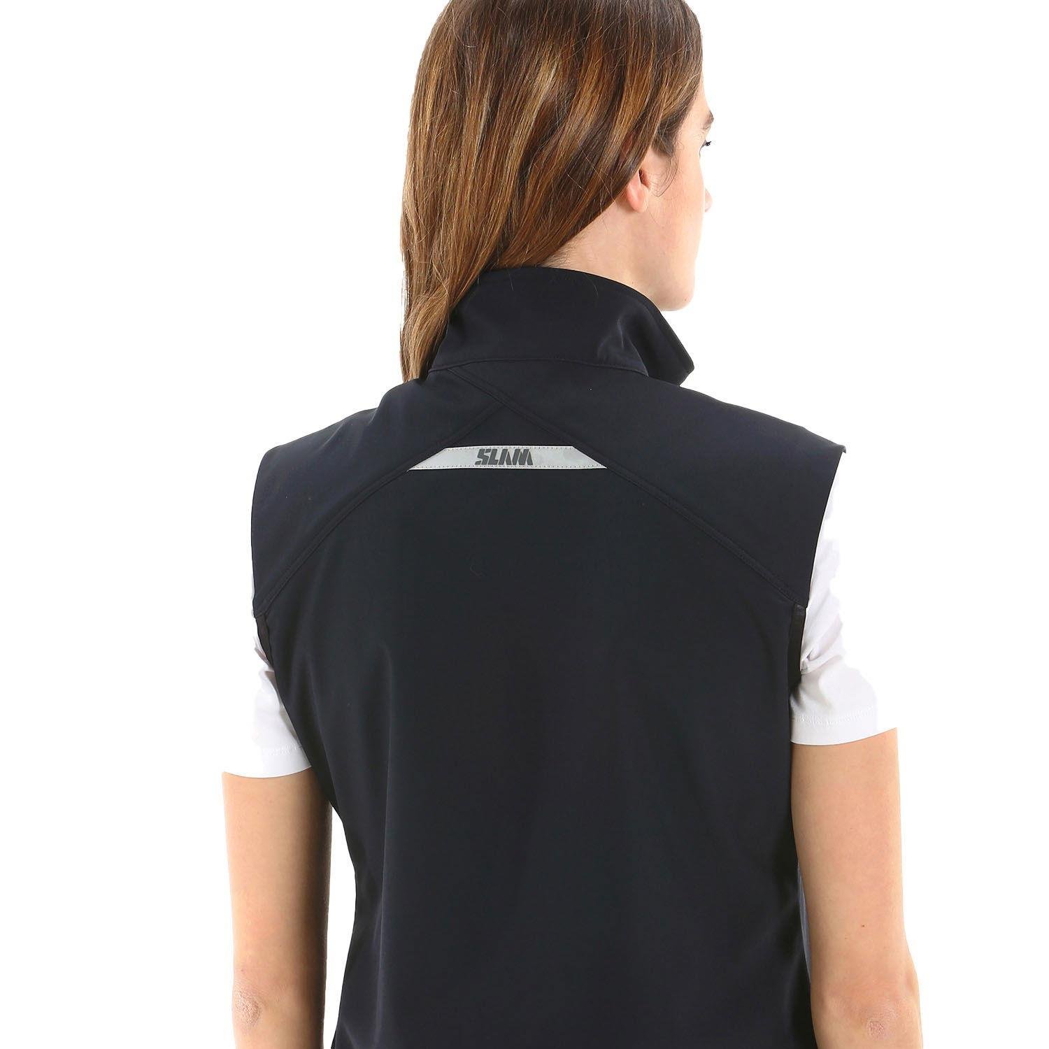 Slam Act Ws Softshell Vest Kadın Mavi Yelek