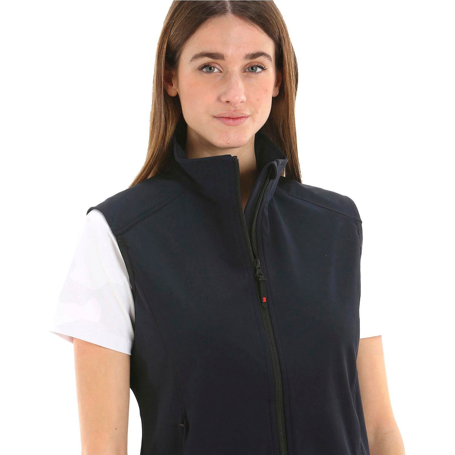 Slam Act Ws Softshell Vest Kadın Mavi Yelek