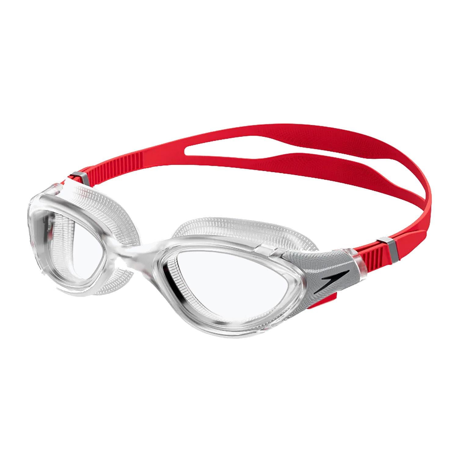 Speedo Biofuse Reflx Gog Au Clear/red Unisex Kırmızı Yüzücü Gözlüğü