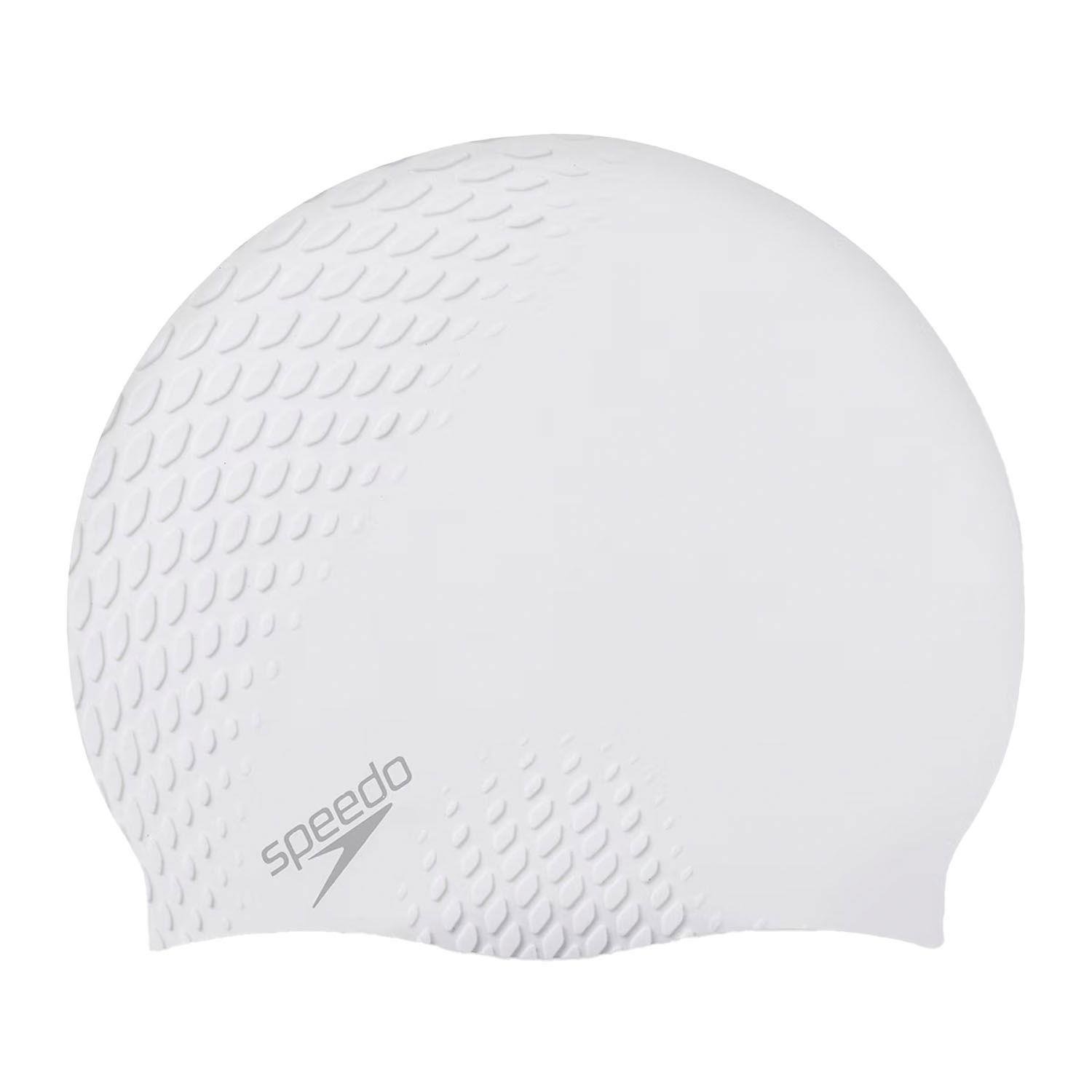 SPEEDO BUBBLE ACTIVE + CAP AU WHITE
