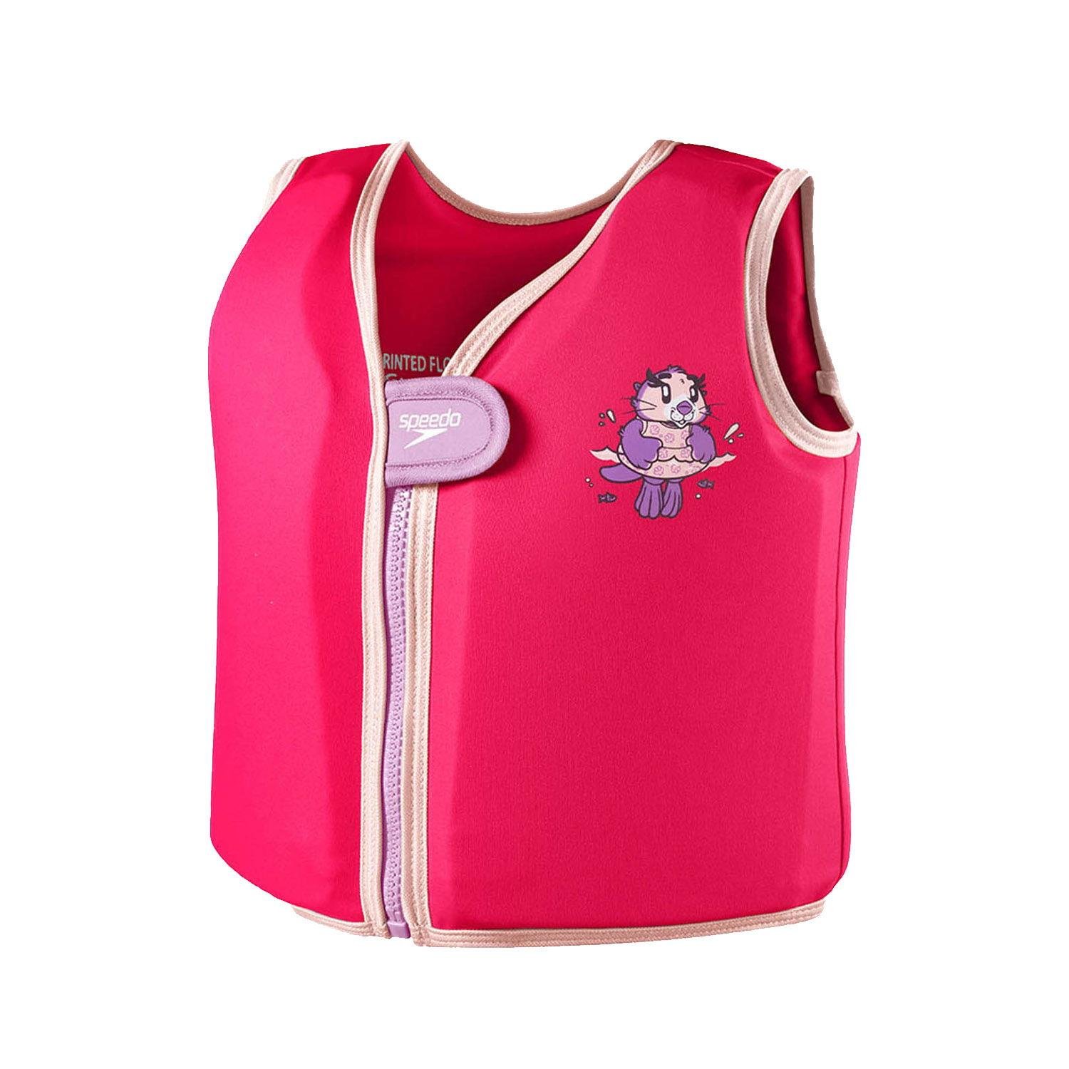 SPEEDO PRINTED FLOAT VEST IU PINK/PURPLE