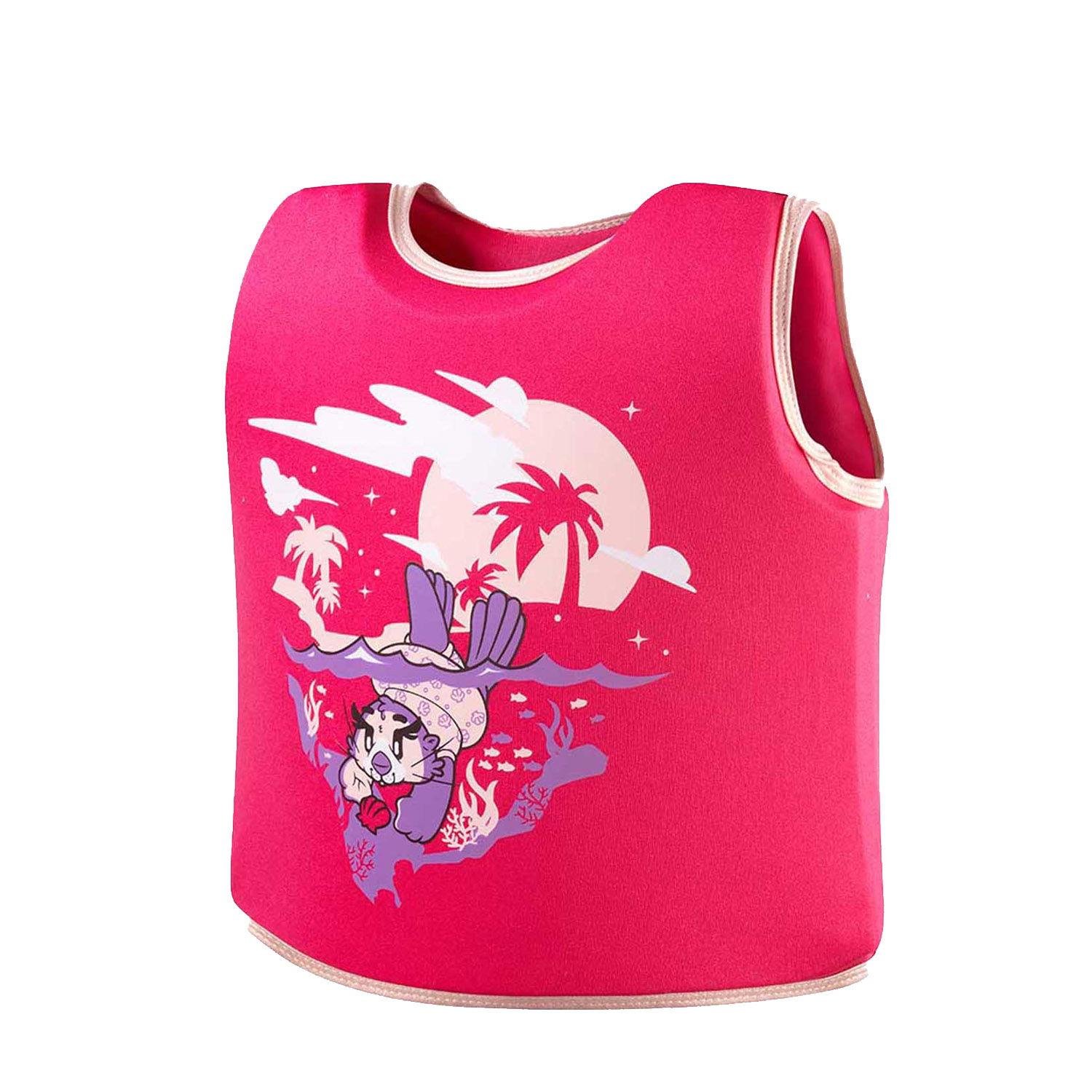 SPEEDO PRINTED FLOAT VEST IU PINK/PURPLE