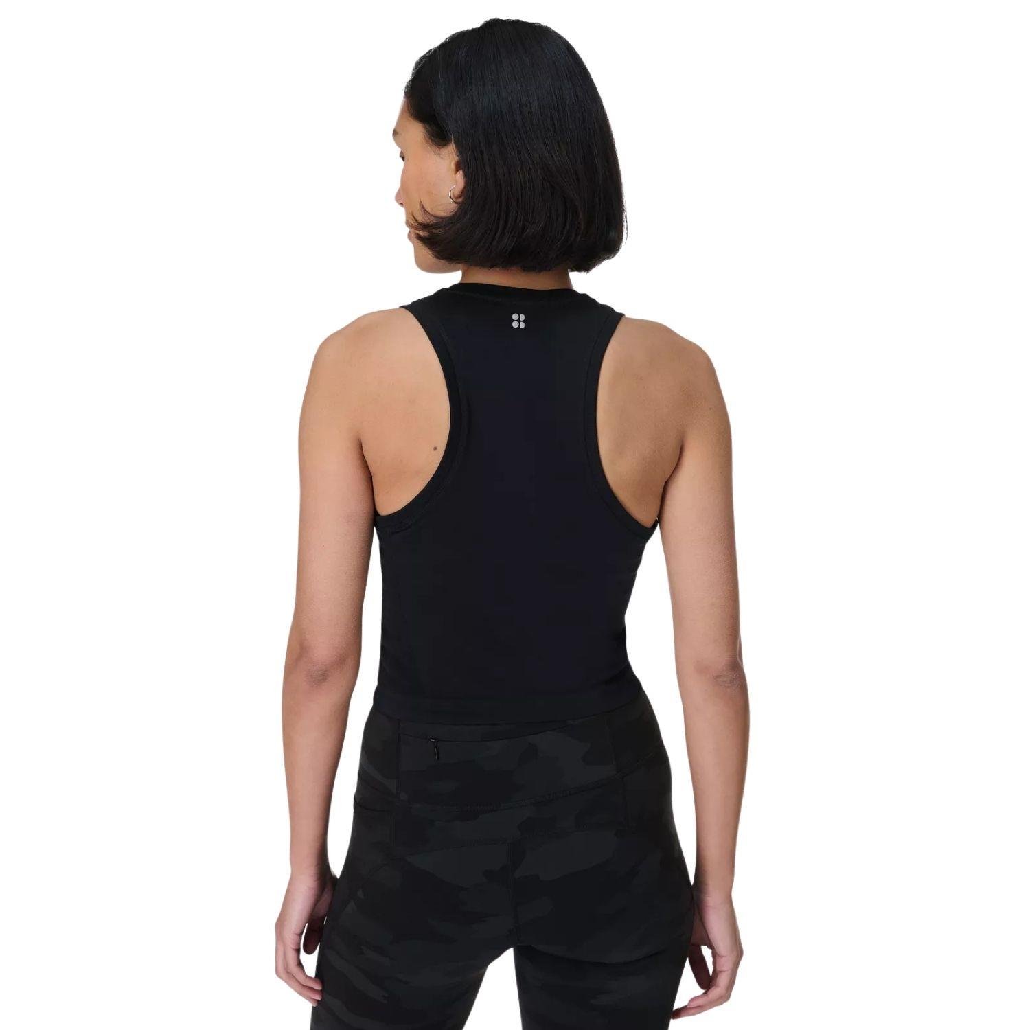 Sweaty Betty Athlete Crop Seamless Workout Kadın Koşu Tişört