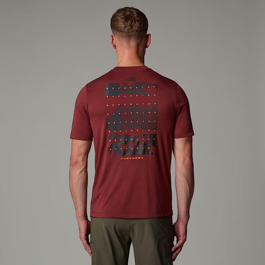 The North Face M Foundation Mountains Faces T-Shirt