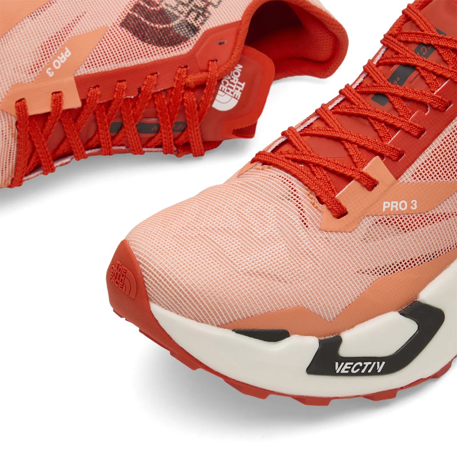 The North Face Summit Vectiv™ Pro 3 Unisex Ayakkabı - Citrus Rust/Lava Red