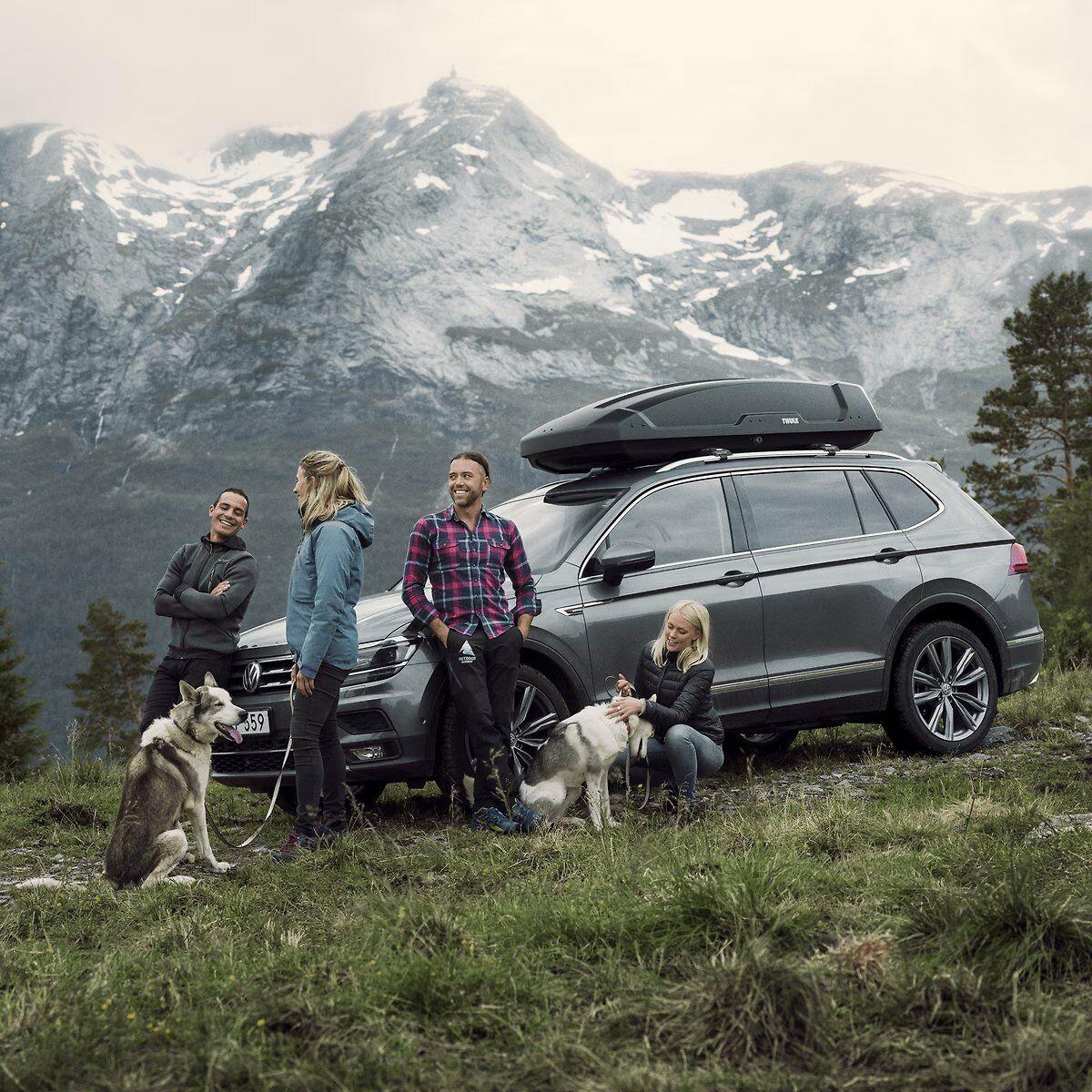 Thule Force XT S Mat Siyah Portbagaj