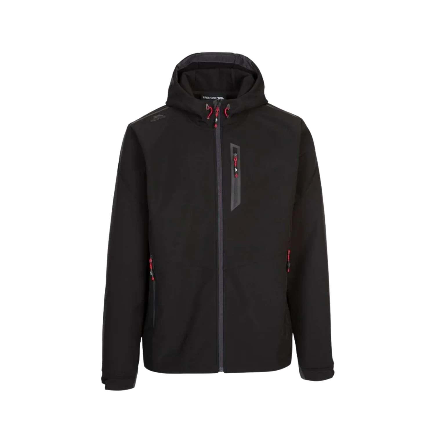 Trespass Marlon B - Softshell Tp75 Erkek Siyah Softshell