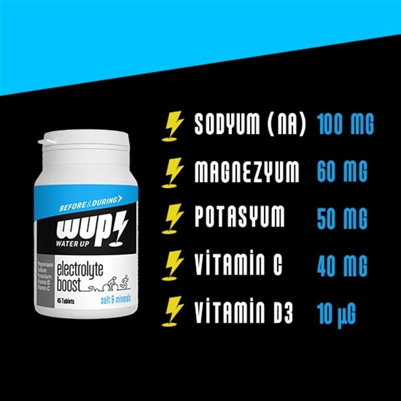 WUP Electrolyte Boost Tuz Tableti