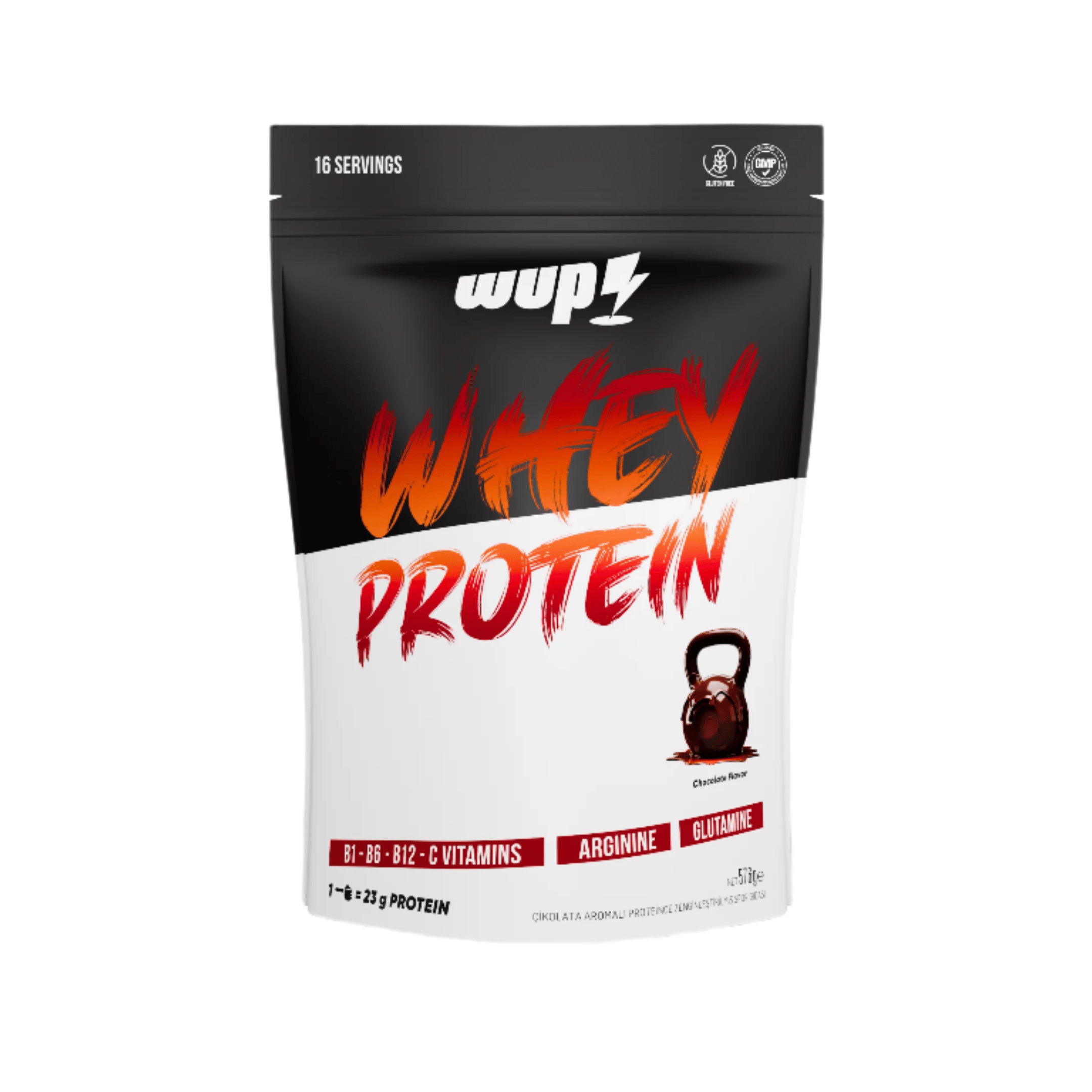 WUP Whey Protein Çikolata Aromalı (576 gr 16 Servis)