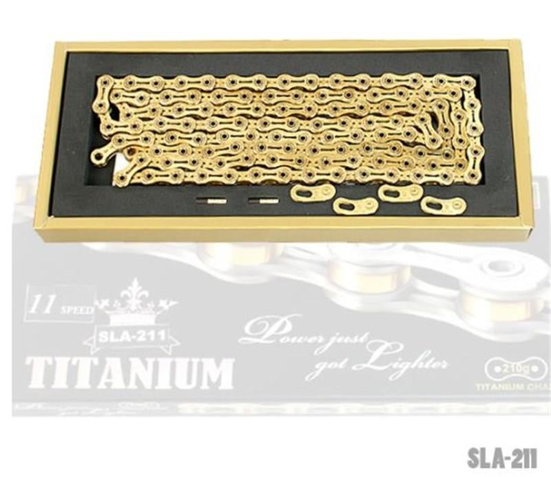 Ybn Sla-211 Full Titanyum Ultra Hafif 11'Li Zincir