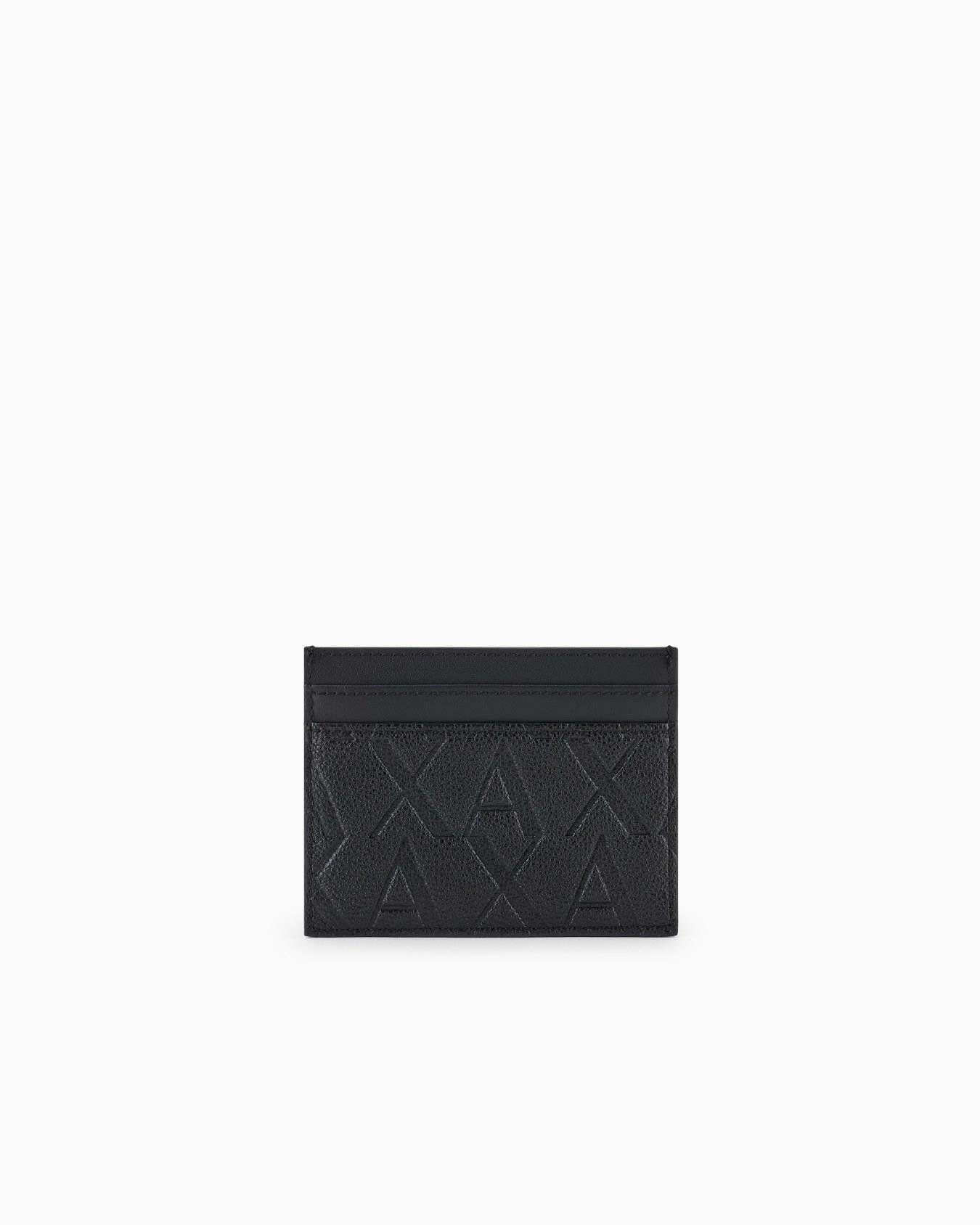 ARMANI EXCHANGE Armani Exchange Erkek Para Klipsili Ton Sür Ton Logolu Siyah Cüzdan XM000880 AF12133-UC001