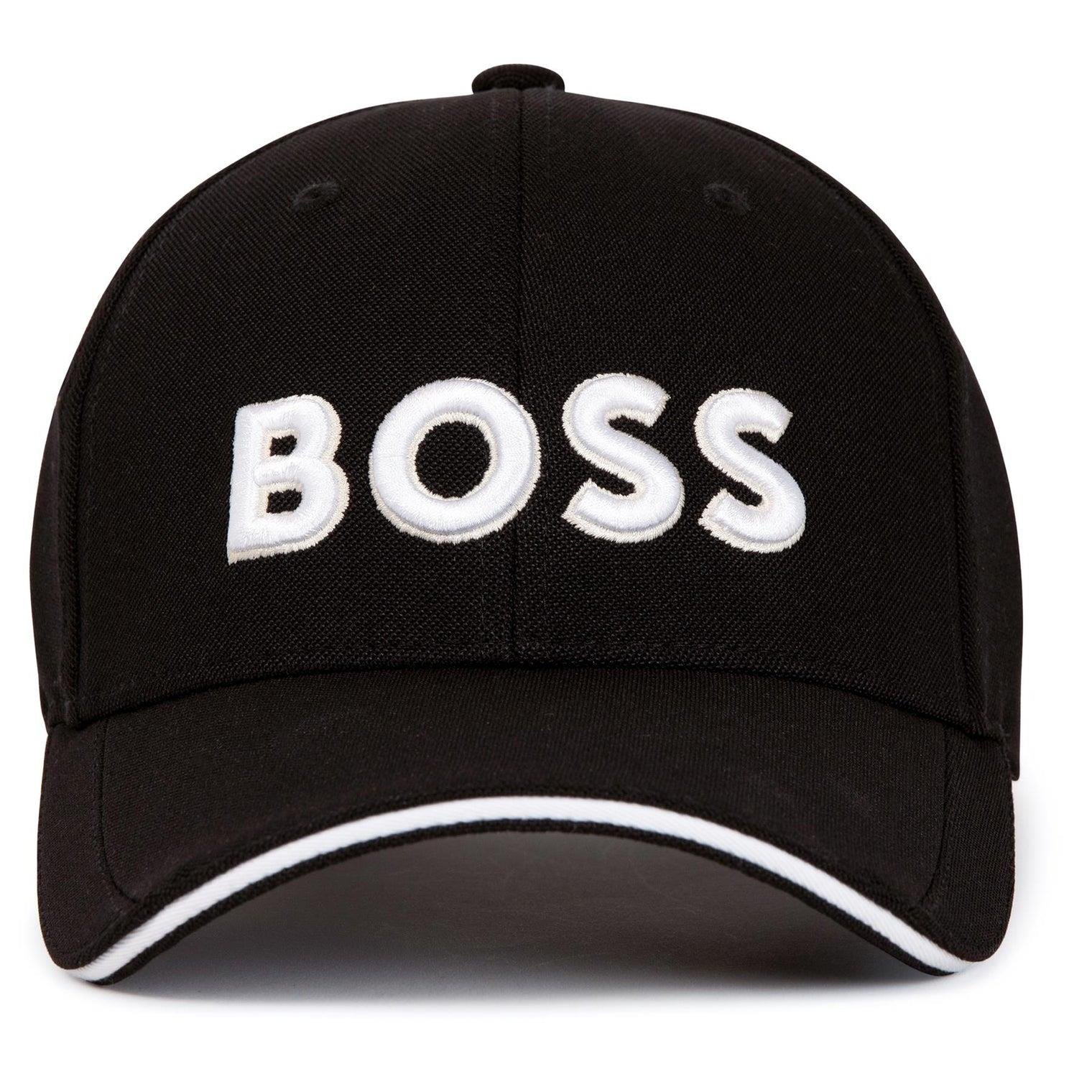 BOSS BOSS Erkek Logolu Ayarlanabilir Tokalı Siyah Spor Şapka 50519247-005